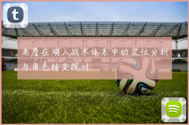 老詹在湖人战术体系中的定位分析与角色转变探讨